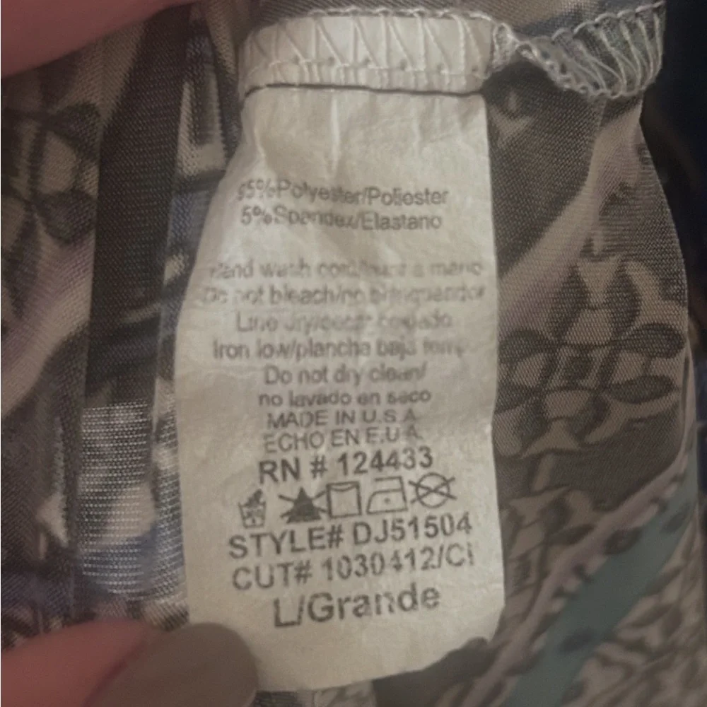 Multi ColorMaxi Wrap Dress - Picture 5 of 5